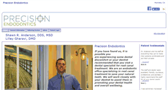 Desktop Screenshot of precisionendotv.com